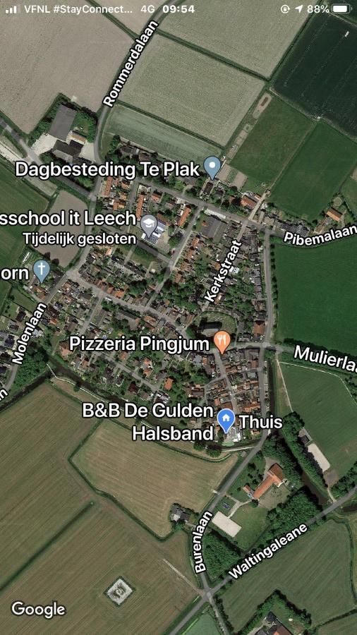 B&B De Gulden Halsband Pingjum Extérieur photo