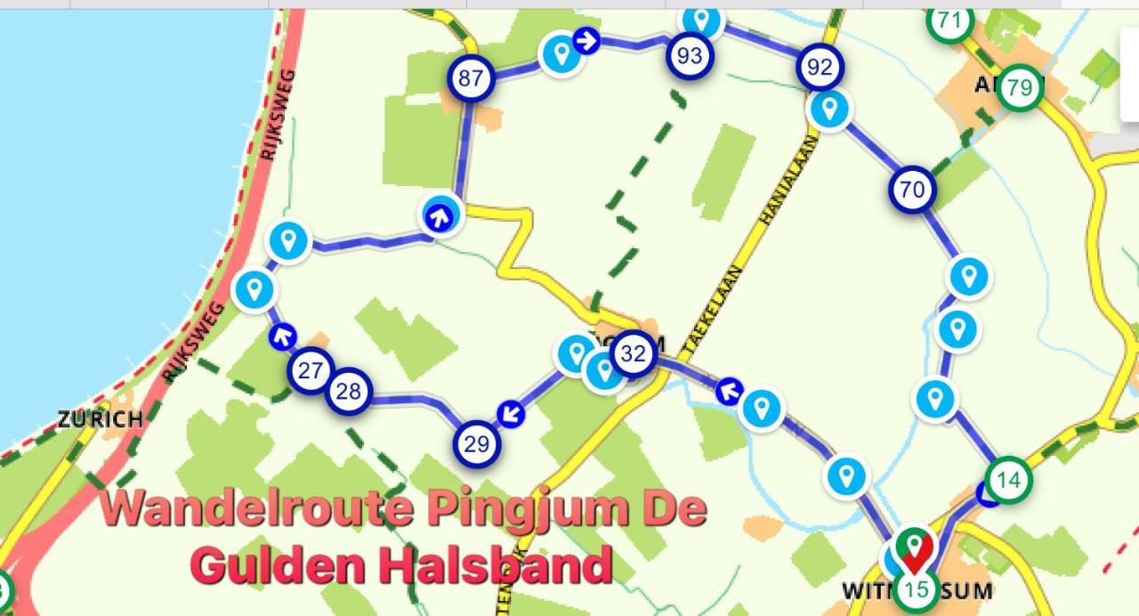 B&B De Gulden Halsband Pingjum Extérieur photo